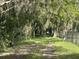Scenic view of a tree-lined driveway leading through the property at 2700 Cherokee Rd, St Cloud, FL 34772