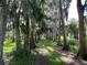 Scenic view of a tree-lined path through the property, showcasing lush greenery at 2700 Cherokee Rd, St Cloud, FL 34772