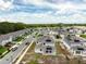 Aerial view of a neighborhood showcasing well-maintained homes and streets at 2759 Slash Way, St Cloud, FL 34771