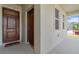 Inviting front entrance featuring double doors and a charming 'Welcome' wreath at 2759 Slash Way, St Cloud, FL 34771