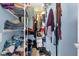 Walk-in closet with lots of room for organized storage of shoes and clothes at 3214 Herons Point Cir, Kissimmee, FL 34741