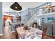 Bright and airy dining room with high ceilings and plenty of space for hosting dinner parties at 3214 Herons Point Cir, Kissimmee, FL 34741
