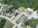 Aerial view of property showcasing the home's placement within a well-spaced residential area at 41 Orchid Ct, Kissimmee, FL 34759