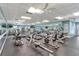 Spacious fitness center equipped with modern exercise machines and mirrored walls at 4244 Windchime Ln, Lakeland, FL 33811