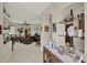Open-concept living space with natural light and tile floors at 4244 Windchime Ln, Lakeland, FL 33811