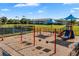 Community playground with slide and swings at 4244 Windchime Ln, Lakeland, FL 33811