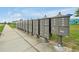 Mailboxes lined up on the sidewalk at 4505 Hummingbird Ln, Haines City, FL 33844
