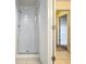 Bathroom shower with glass door at 771 Cavan Dr, Apopka, FL 32703