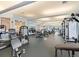 Spacious gym featuring modern equipment, rubber flooring and lots of light at 8401 Riverdale Ln # 8401, Davenport, FL 33896