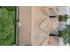 Aerial view of a home's roof, showing its unique tile pattern and structure at 8401 Riverdale Ln # 8401, Davenport, FL 33896