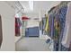 Spacious walk-in closet with plenty of hanging space and shelves at 8401 Riverdale Ln # 8401, Davenport, FL 33896