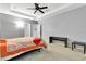 Large main bedroom with neutral tones, carpet, and ample space for furniture at 954 Revere Ave, Haines City, FL 33844