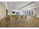 Bright conference room with a large TV, presentation area, and comfortable seating for meetings and events at 1357 Venezia Ct # 302, Davenport, FL 33896
