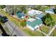 Beautiful aerial view of a neighborhood featuring well-maintained homes and green foliage at 1422 Indiana Ave, St Cloud, FL 34769