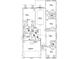 Detailed floor plan showcasing the layout of the home with bedrooms, bathrooms, and living areas at 1522 Pine St, Orlando, FL 32824