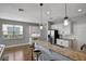 Modern kitchen with granite countertops, and stainless steel appliances at 1607 Wilson Ave, Orlando, FL 32804