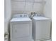 Laundry room with white washer and dryer at 2673 Calistoga Ave, Kissimmee, FL 34741