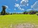 Vast backyard featuring a wide expanse of green grass, distant buildings, and a serene outdoor ambiance at 4075 Packard Ave, St Cloud, FL 34772