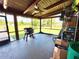 Spacious covered back porch area with ample space at 4075 Packard Ave, St Cloud, FL 34772