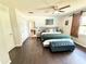Spacious bedroom featuring modern decor, and a private en-suite bathroom at 4125 Packard Ave, St Cloud, FL 34772