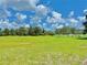 Vast, open green pasture with scattered trees, under a bright, cloud-dotted blue sky at 4125 Packard Ave, St Cloud, FL 34772
