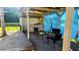 Outdoor gazebo with bar, furniture, and grill perfect for entertaining at 4830 Red Bay Dr, Orlando, FL 32829
