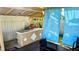 Outdoor gazebo with bar, furniture, and grill perfect for entertaining at 4830 Red Bay Dr, Orlando, FL 32829