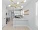 Modern kitchen with stainless steel appliances and bright white countertop at 6905 Beargrass Rd, Harmony, FL 34773