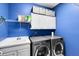 Well-equipped laundry room with modern appliances, utility sink, and storage cabinets at 716 Timberwilde Ave, Winter Springs, FL 32708