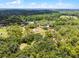 Overhead photo showcases the home encircled by vibrant trees, with a car port, exemplifying countryside charm at 1781 Terra Verde Ln, Chuluota, FL 32766