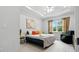 Bright bedroom featuring natural light and neutral tones at 3390 George Sauls St, Deltona, FL 32738