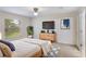 Inviting bedroom with bright light, and modern decor perfect for rest and relaxation at 364 Fish Hawk Dr, Winter Haven, FL 33884