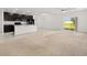 Bright living room with tile and carpet flooring and sliding glass door to the backyard at 371 Pinecrest Loop, Davenport, FL 33837