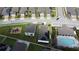 Picture of a home in a neighborhood with solar panels, a pool, and a playground at 3839 Marbella Way, Davenport, FL 33897