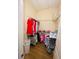 Walk-in closet offers wire shelving for maximum storage and organization at 12021 Villanova Dr # 111, Orlando, FL 32837