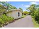 Backyard shed with lush surrounding foliage for a private backyard at 2571 Ames Haven Rd, Kissimmee, FL 34744