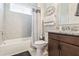 Bathroom features a shower and tub combination at 2621 Redblush Ter, St Cloud, FL 34772