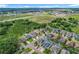 An aerial view of a residential community featuring well-maintained homes and green spaces at 2669 Sand Hill Point Cir, Davenport, FL 33837