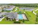 A delightful community pool area with playground, perfect for Gathering fun and relaxation at 2690 Pleasant Cypress Cir, Kissimmee, FL 34741