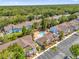 Community aerial showing well-maintained buildings, pool and convenient parking at 2737 N Poinciana Blvd # 92, Kissimmee, FL 34746