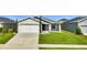 Charming single-story home featuring a well-manicured lawn and a two car garage at 4501 Hummingbird Ln, Haines City, FL 33844