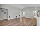 Inviting living room with wood floors, neutral paint, and natural light at 4501 Hummingbird Ln, Haines City, FL 33844