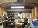 Interior of a workshop with tools, work bench, and storage solutions at 5019 Pineapple St, Lake Wales, FL 33898