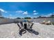 Large backyard patio offers multiple seating areas perfect for outdoor gatherings and relaxation at 5100 Violet Ln, Kissimmee, FL 34758