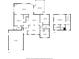 Detailed floor plan showcasing the layout with a spacious living room, kitchen, bedrooms, and a screened porch at 878 Elgin Dr, Winter Springs, FL 32708