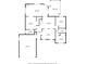 Well-designed floor plan with an open living area, adjacent to dining, kitchen, bedrooms, and a screened porch at 878 Elgin Dr, Winter Springs, FL 32708
