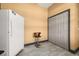 The flex room features a refrigerator and a closet for extra storage at 2576 R E Byrd Rd, Frostproof, FL 33843
