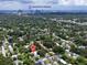 Aerial view of the property's location relative to Downtown Orlando and major roadways like SR 408 at 2900 Wessex St, Orlando, FL 32803
