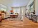 Inviting living room features hardwood floors, a comfortable sofa, and stylish decor accents at 2900 Wessex St, Orlando, FL 32803