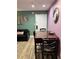 A contemporary living area and dining area with a large picture window at 3100 Parkway Blvd # 521, Kissimmee, FL 34747
